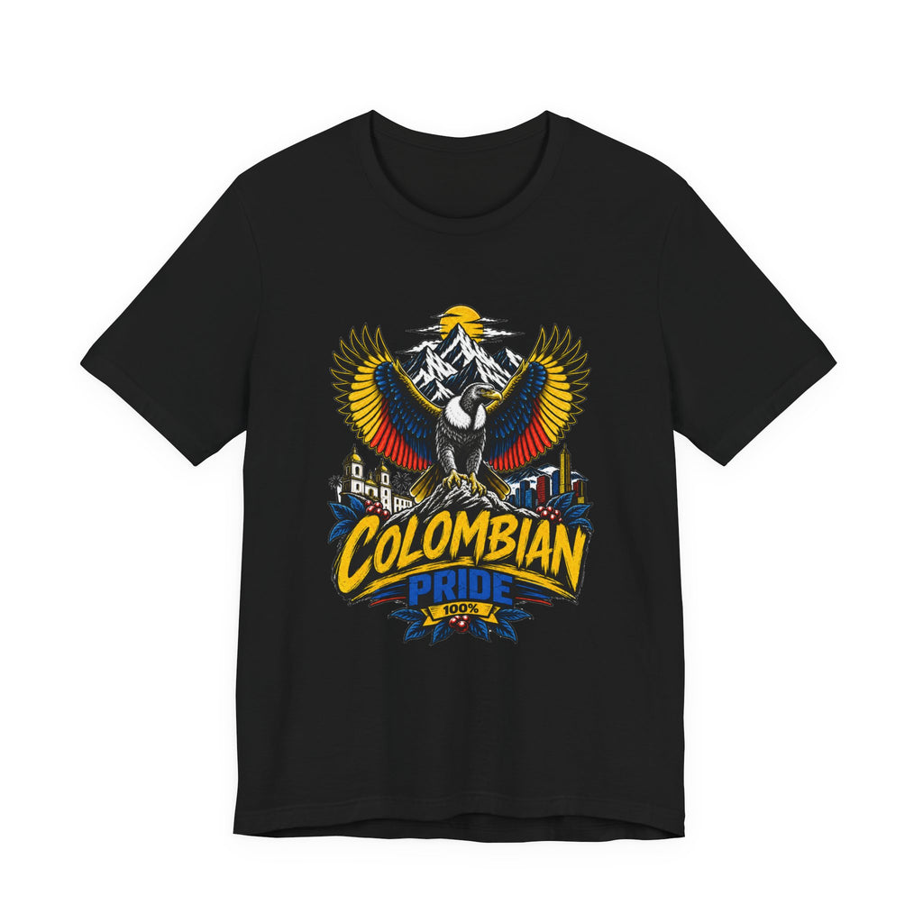 Colombian Pride Graphic T-Shirt | Colombia Heritage Tee