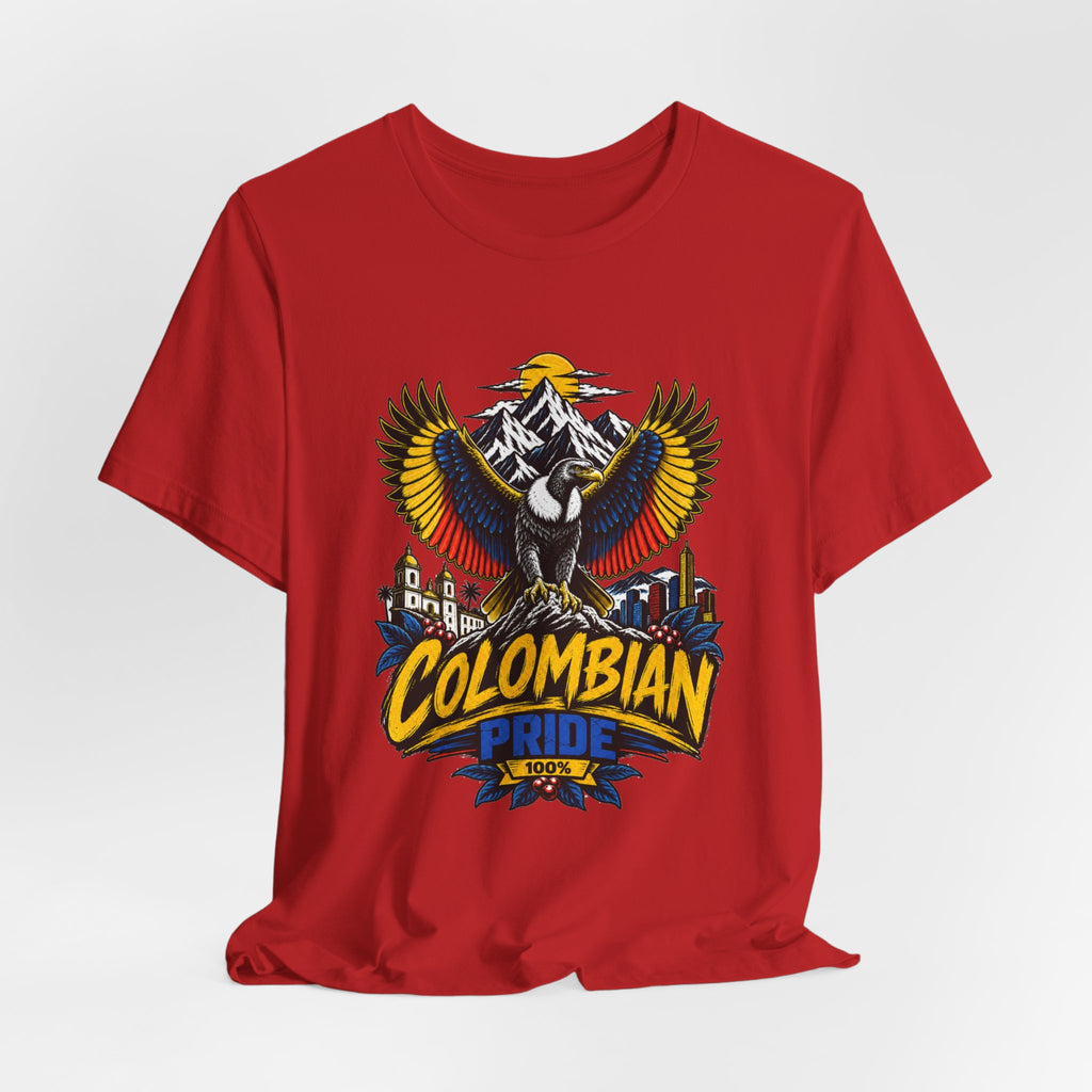 Colombian Pride Graphic T-Shirt | Colombia Heritage Tee