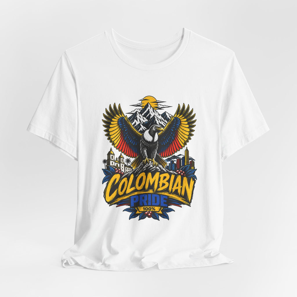 Colombian Pride Graphic T-Shirt | Colombia Heritage Tee